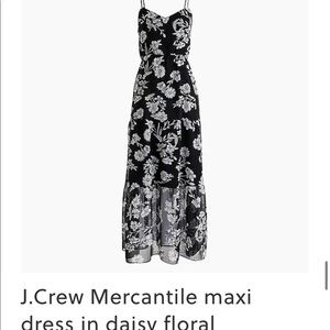J.Crew floral Maxi dress